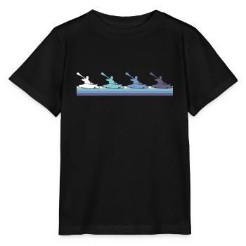Kanu - Stanley/Stella Kinder T-Shirt MINI CREATOR  - Schwarz - Vorne - Mikhail (115cm)
