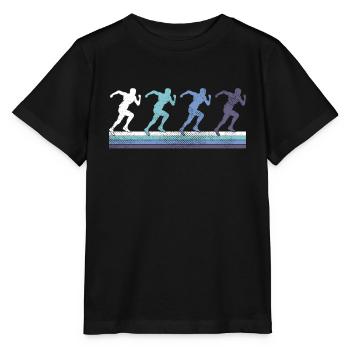 Joggen - Stanley/Stella Kinder T-Shirt MINI CREATOR  - Schwarz - Vorne - Mikhail (115cm)