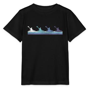 Kanu - Stanley/Stella Kinder T-Shirt MINI CREATOR  - Schwarz - Vorne - Mikhail (115cm)