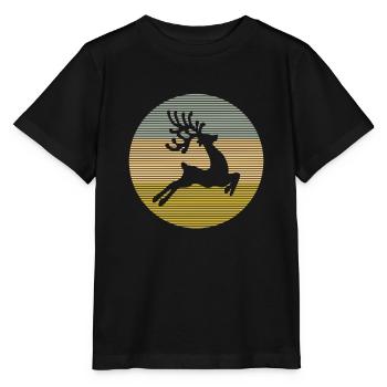 Élan - T-shirt bio MINI CREATOR Stanley/Stella Enfant - noir - Devant - Mikhail (115cm)
