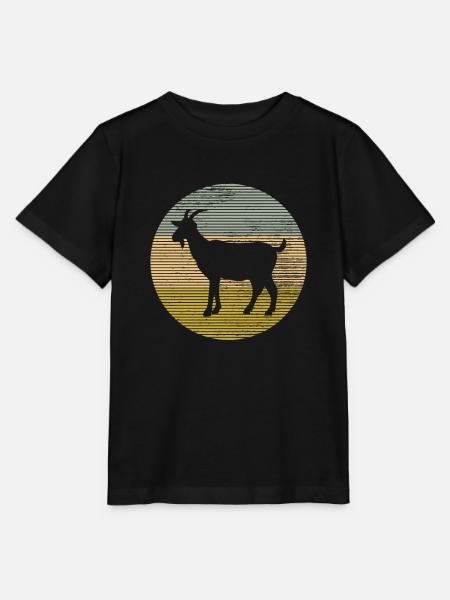 Ziege - Stanley/Stella Kinder T-Shirt MINI CREATOR - Schwarz