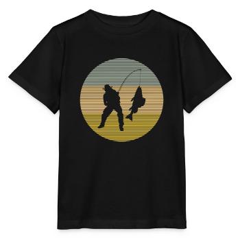 Angling - Stanley/Stella MINI CREATOR Kids’ T-Shirt - black - Front - Mikhail (115cm)
