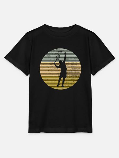 Badminton - Stanley/Stella Kinder T-Shirt MINI CREATOR  - Schwarz