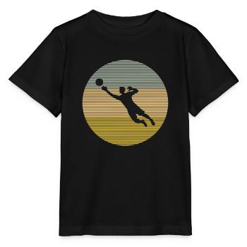 Goalkeeper - Stanley/Stella MINI CREATOR Kids’ T-Shirt - black - Front - Mikhail (115cm)