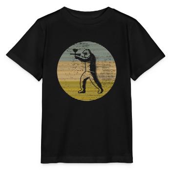 Paintball - Stanley/Stella Kinder T-Shirt MINI CREATOR  - Schwarz - Vorne - Mikhail (115cm)