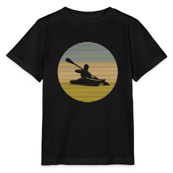 Kanu - Stanley/Stella Kinder T-Shirt MINI CREATOR  - Schwarz - Vorne - Mikhail (115cm)