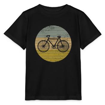 Bicyclette - T-shirt bio MINI CREATOR Stanley/Stella Enfant - noir - Devant - Mikhail (115cm)