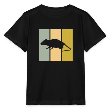 Mouse - Stanley/Stella MINI CREATOR Kids’ T-Shirt - black - Front - Mikhail (115cm)