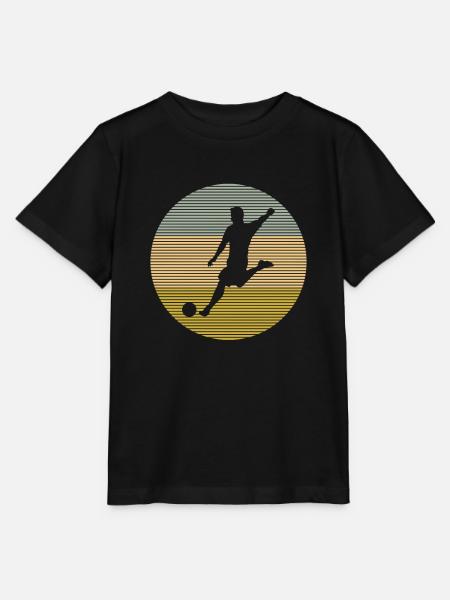 Fußball - Stanley/Stella Kinder T-Shirt MINI CREATOR  - Schwarz