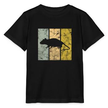 Mouse - Stanley/Stella MINI CREATOR Kids’ T-Shirt - black - Front - Mikhail (115cm)