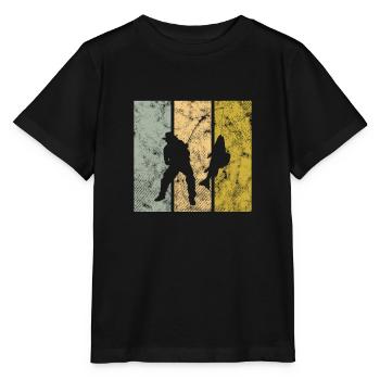 Angling - Stanley/Stella MINI CREATOR Kids’ T-Shirt - black - Front - Mikhail (115cm)