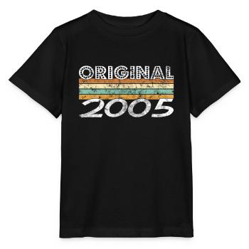 Original 2005 - T-shirt bio MINI CREATOR Stanley/Stella Enfant - noir - Devant - Mikhail (115cm)