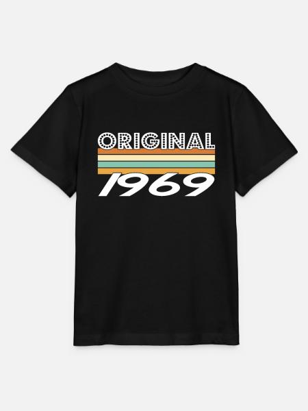 Original 1969 - Stanley/Stella Kinder T-Shirt MINI CREATOR  - Schwarz