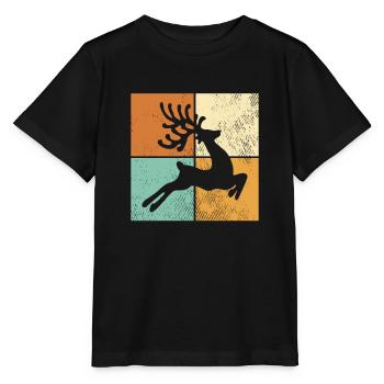 Élan - T-shirt bio MINI CREATOR Stanley/Stella Enfant - noir - Devant - Mikhail (115cm)