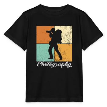 Fotografie - Stanley/Stella Kinder T-Shirt MINI CREATOR  - Schwarz - Vorne - Mikhail (115cm)