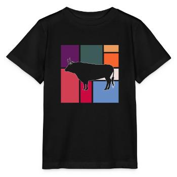 Bull - Stanley/Stella MINI CREATOR Kids’ T-Shirt - black - Front - Mikhail (115cm)