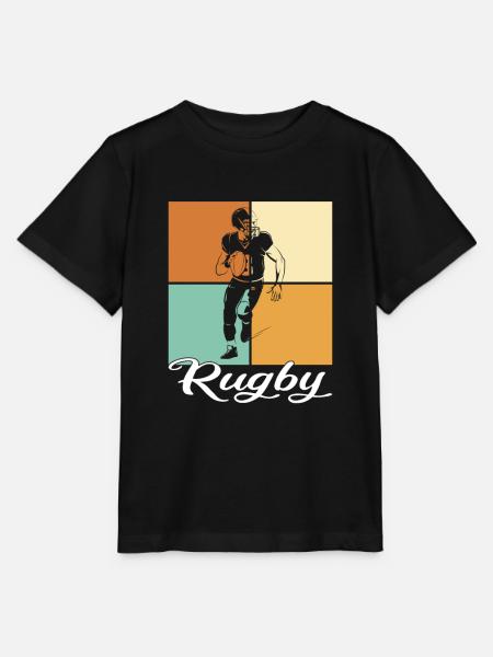 Football - Stanley/Stella Kinder T-Shirt MINI CREATOR - Schwarz