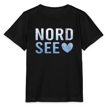 Nordsee - Stanley/Stella Kinder T-Shirt MINI CREATOR  - Schwarz - Vorne - Mikhail (115cm)