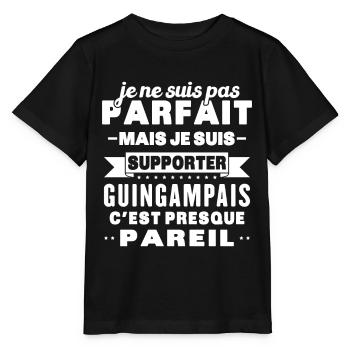 Not perfect but I'm a Guingamp supporter - Stanley/Stella MINI CREATOR Kids’ T-Shirt - black - Front - Mikhail (115cm)