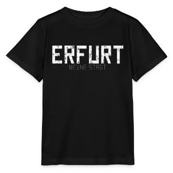 Erfurt Meine Stadt - Stanley/Stella Kinder T-Shirt MINI CREATOR  - Schwarz - Vorne - Mikhail (115cm)
