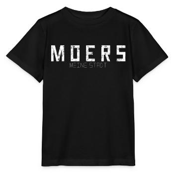 Moers Meine Stadt - Stanley/Stella Kinder T-Shirt MINI CREATOR  - Schwarz - Vorne - Mikhail (115cm)