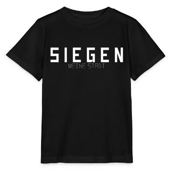 Siegen Meine Stadt - Stanley/Stella Kinder T-Shirt MINI CREATOR  - Schwarz - Vorne - Mikhail (115cm)