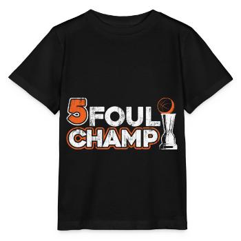 Basketball Basketballer - Stanley/Stella MINI CREATOR Kids’ T-Shirt - black - Front - Mikhail (115cm)