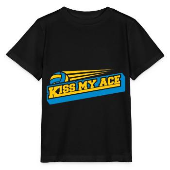 Volleyball Beach Volleyball - Stanley/Stella MINI CREATOR Kids’ T-Shirt - black - Front - Mikhail (115cm)