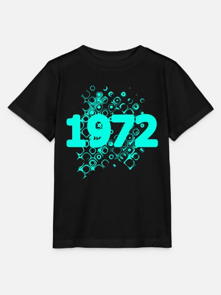 1972 1972 - Stanley/Stella Kinder T-Shirt MINI CREATOR  - Schwarz