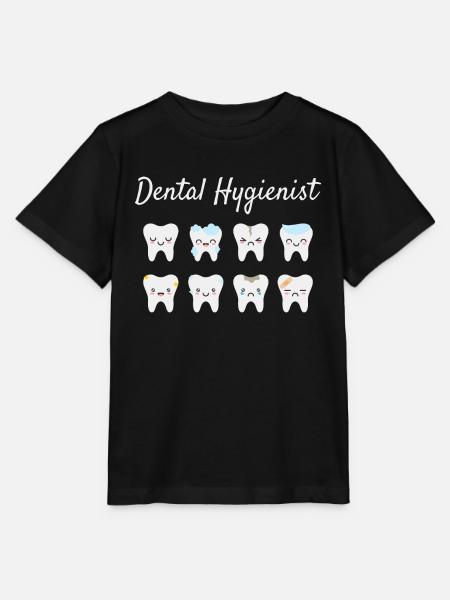 Dentalhygienikerin, Dentalhygieniker - Stanley/Stella Kinder T-Shirt MINI CREATOR  - Schwarz