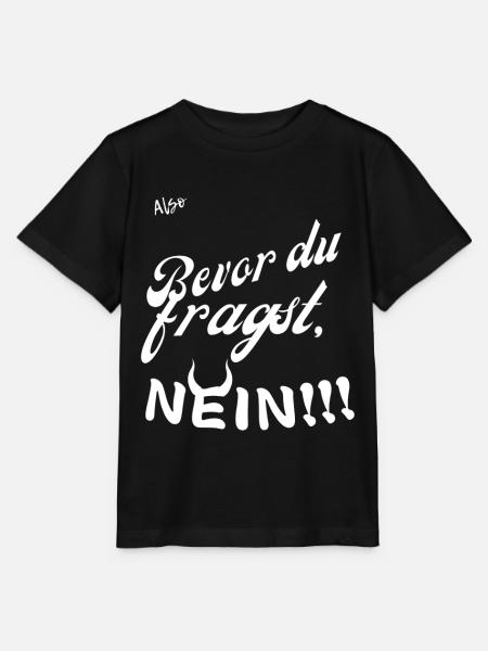 Nein - Stanley/Stella Kinder T-Shirt MINI CREATOR - Schwarz