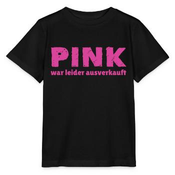 Pink war leider ausverkauft - Stanley/Stella Kinder T-Shirt MINI CREATOR  - Schwarz - Vorne - Mikhail (115cm)