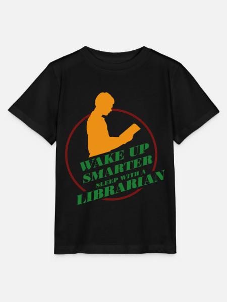 Lesenden Bibliothekar - Bibliothekar - Stanley/Stella Kinder T-Shirt MINI CREATOR - Schwarz