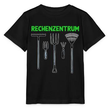Rechenzentrum Garten Rechen Geschenk Für - Stanley/Stella Kinder T-Shirt MINI CREATOR  - Schwarz - Vorne - Mikhail (115cm)