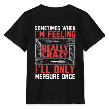 Menuisier menuisier menuisier - T-shirt bio MINI CREATOR Stanley/Stella Enfant - noir - Devant - Mikhail (115cm)