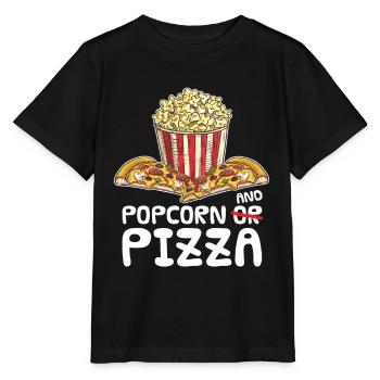 Popcorn - T-shirt bio MINI CREATOR Stanley/Stella Enfant - noir - Devant - Mikhail (115cm)