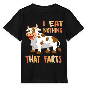 Vegan Vegans - Stanley/Stella MINI CREATOR Kids’ T-Shirt - black - Front - Mikhail (115cm)