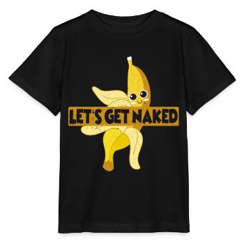 Banane - Stanley/Stella Kinder T-Shirt MINI CREATOR  - Schwarz - Vorne - Mikhail (115cm)