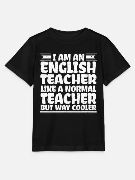Englisch Lehrer - Stanley/Stella Kinder T-Shirt MINI CREATOR - Schwarz