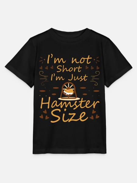 Hamster - Stanley/Stella Kinder T-Shirt MINI CREATOR - Schwarz