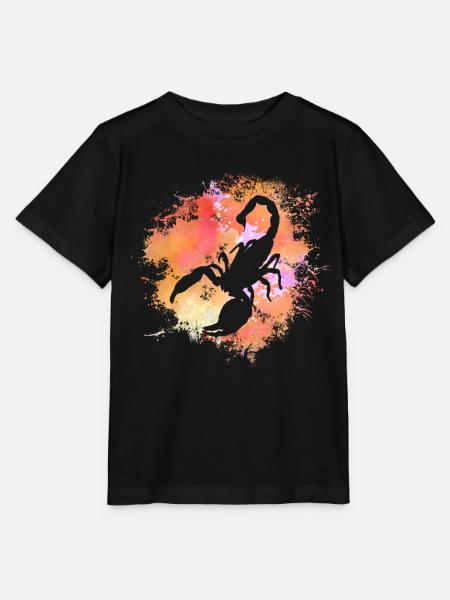 Skorpion Sternzeichen Horoskop Astrologie - Stanley/Stella Kinder T-Shirt MINI CREATOR  - Schwarz