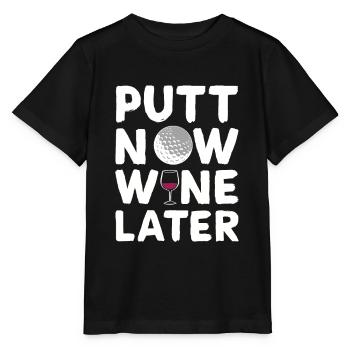 Golf Golfer Golfer Golfer Golf Course - Stanley/Stella MINI CREATOR Kids’ T-Shirt - black - Front - Mikhail (115cm)