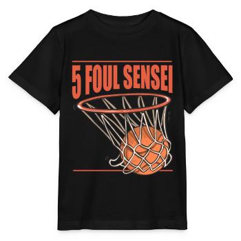 Basketteur - T-shirt bio MINI CREATOR Stanley/Stella Enfant - noir - Devant - Mikhail (115cm)