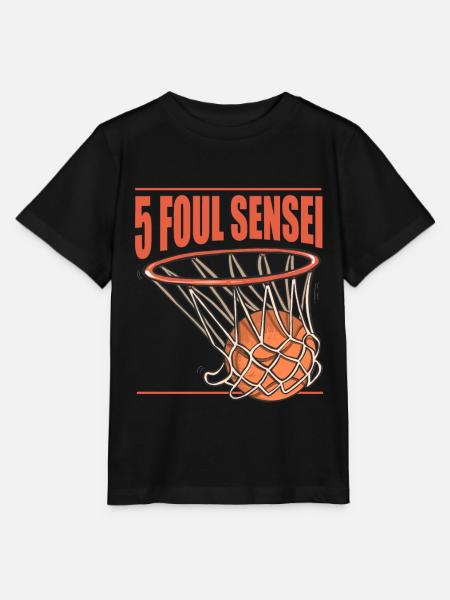 Basketball Basketballer - Stanley/Stella T-shirt MINI CREATOR til børn - sort