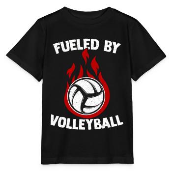 Volleyball Beach Volleyball - Stanley/Stella MINI CREATOR Kids’ T-Shirt - black - Front - Mikhail (115cm)