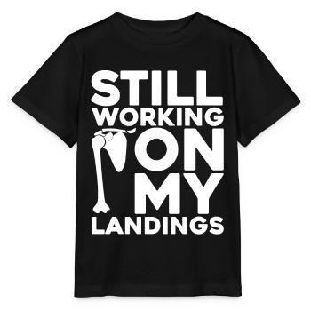 Collarbone Fracture Collarbone Bone Fracture - Stanley/Stella MINI CREATOR Kids’ T-Shirt - black - Front - Mikhail (115cm)