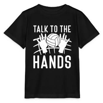 Volleyball Beach Volleyball - Stanley/Stella MINI CREATOR Kids’ T-Shirt - black - Front - Mikhail (115cm)