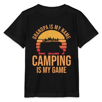 Caravan Motorhome Caravan Camper - Stanley/Stella MINI CREATOR Kids’ T-Shirt - black - Front - Mikhail (115cm)