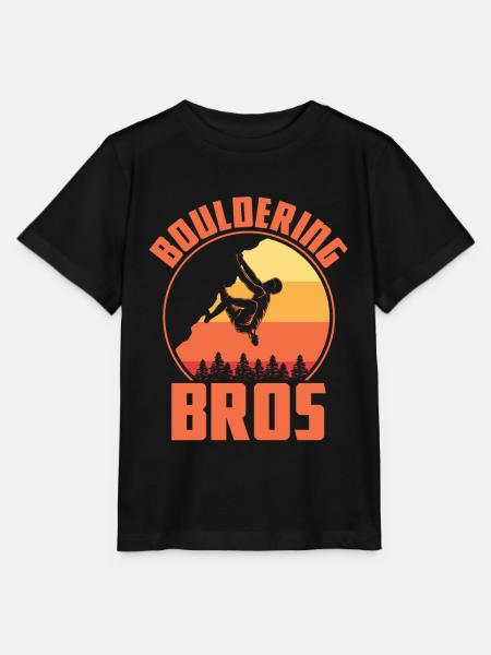 Bouldern - Stanley/Stella Kinder T-Shirt MINI CREATOR - Schwarz
