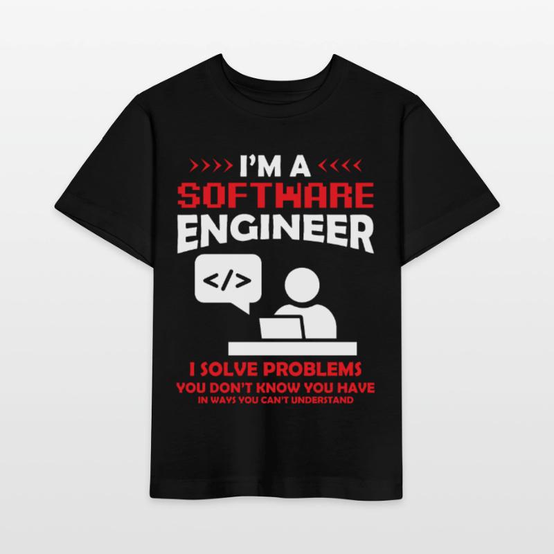 I'm a Software Engineer Software Developer Stanley/Stella MINI CREATOR Kids’ T-Shirt